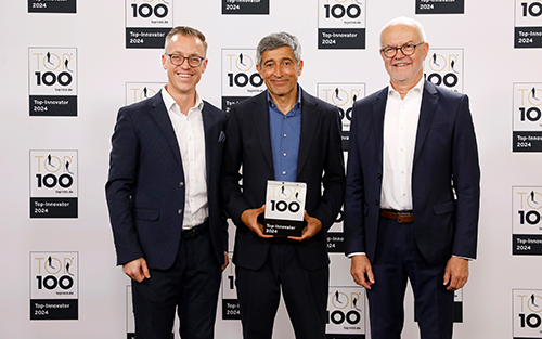 TOP 100 Award: Ranga Yogeshwar Honors WERMA Signaltechnik for Innovative Achievements